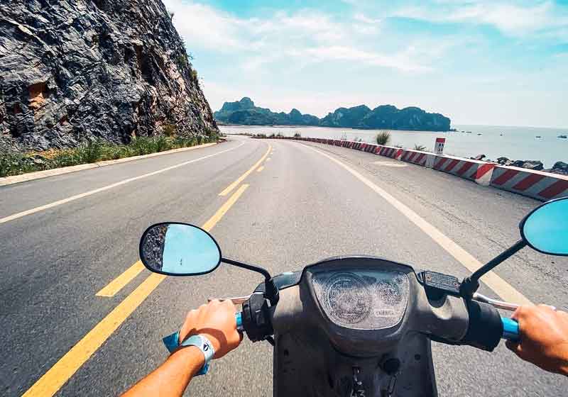 Đi Cát Bà bằng xe máy từ Hà Nội